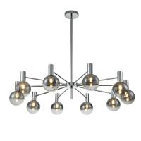 Люстры на штанге — Подвесная люстра Indigo Collana 13015/10R Chrome V000225 купить в  Люстры на штанге — Подвесная люстра Indigo Collana 13015/10R Chrome V000225 купить в