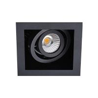 Встраиваемые точечные светильники — Встраиваемый светильник ITALLINE DL 3014 black купить в 