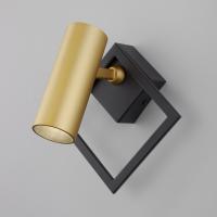Споты — Спот Eurosvet 20091/1 LED черный/ золото купить в  Споты — Спот Eurosvet 20091/1 LED черный/ золото купить в