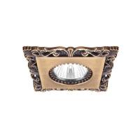 Встраиваемые точечные светильники — Встраиваемый светильник Donolux N1563-Deep bronze купить в 