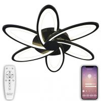 Люстры накладные — Накладная люстра Natali Kovaltseva HIGH-TECH LED LAMPS 82008 BLACK купить в  Люстры накладные — Накладная люстра Natali Kovaltseva HIGH-TECH LED LAMPS 82008 BLACK купить в