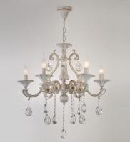 Люстры подвесные — 2648/6 белый с патиной золото купить в 