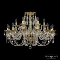 Люстры подвесные — Подвесная люстра Bohemia Ivele Crystal 16106/12+6/300 G купить в  Люстры подвесные — Подвесная люстра Bohemia Ivele Crystal 16106/12+6/300 G купить в