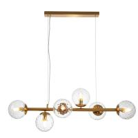 Люстры подвесные — Подвесная люстра Indigo Cocoon 11008/6P Brass V000122 купить в  Люстры подвесные — Подвесная люстра Indigo Cocoon 11008/6P Brass V000122 купить в