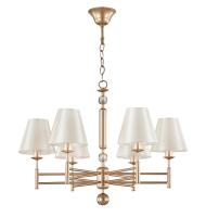 Люстры подвесные — Подвесная люстра Crystal Lux FLAVIO SP6 GOLD купить в 