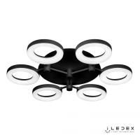 Свет для дома — Потолочная люстра iLedex Jomo FS-014-X6-(B) 72W BK купить в  Свет для дома — Потолочная люстра iLedex Jomo FS-014-X6-(B) 72W BK купить в