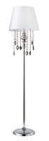 Торшеры и напольные светильники — Торшер Crystal Lux MERCEDES PT1 CHROME/SMOKE купить в  Торшеры и напольные светильники — Торшер Crystal Lux MERCEDES PT1 CHROME/SMOKE купить в