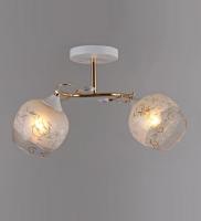 Потолочные люстры — 2570/2 белый с патиной золото купить в 