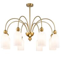 Люстры на штанге — Потолочная люстра Escada ODE 686/8PL Copper купить в  Люстры на штанге — Потолочная люстра Escada ODE 686/8PL Copper купить в