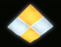 Накладные светильники — Накладной светильник Ambrella Light FP2382 WH 128W D500*500 купить в 