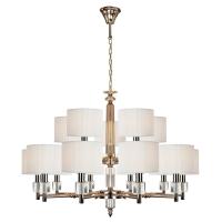 Люстры подвесные — Подвесная люстра iLamp Alexa P2404-10+5 Nickel купить в  Люстры подвесные — Подвесная люстра iLamp Alexa P2404-10+5 Nickel купить в
