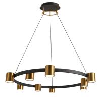 Люстры подвесные — Подвесная люстра Natali Kovaltseva LED LAMPS 81129/7C BRASS BLACK купить в  Люстры подвесные — Подвесная люстра Natali Kovaltseva LED LAMPS 81129/7C BRASS BLACK купить в