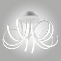 Люстры накладные — Накладная люстра Eurosvet 90042/5 белый 110W купить в  Люстры накладные — Накладная люстра Eurosvet 90042/5 белый 110W купить в