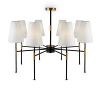 Люстры на штанге — Люстра на штанге Freya FR5196PL-08BBS купить в 