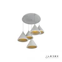 Свет для дома — Подвесной светильник iLedex Moon WL8858-5 WH купить в  Свет для дома — Подвесной светильник iLedex Moon WL8858-5 WH купить в