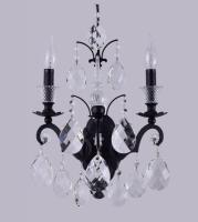 Настенные бра — Бра Crystal Lux MAGNIFICO AP2 BLACK/TRANSPARENT купить в 