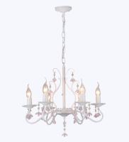 Люстры подвесные — 4849/6 белый купить в 