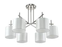 Люстры на штанге — Люстра на штанге Crystal Lux SERGIO PL6 NICKEL купить в 