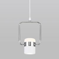 Подвесные светильники — Подвесной светильник Eurosvet 50165/1 LED хром/белый купить в  Подвесные светильники — Подвесной светильник Eurosvet 50165/1 LED хром/белый купить в