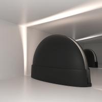 Накладные уличные светильники — Накладной уличный светильник Elektrostandard 1630 TECHNO LED черный купить в  Накладные уличные светильники — Накладной уличный светильник Elektrostandard 1630 TECHNO LED черный купить в