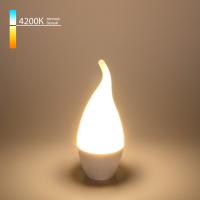 Светодиодные лампы — Светодиодная лампа Elektrostandard Свеча на ветру СDW LED D 6W 4200K E14 (BLE1419) купить в  Светодиодные лампы — Светодиодная лампа Elektrostandard Свеча на ветру СDW LED D 6W 4200K E14 (BLE1419) купить в