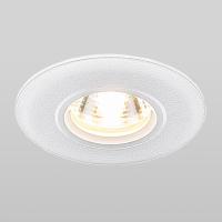 Встраиваемые точечные светильники — Встраиваемый светильник Elektrostandard 107 MR16 WH белый купить в 