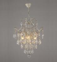 Люстры подвесные — 1504/4 белый с патиной золото купить в 