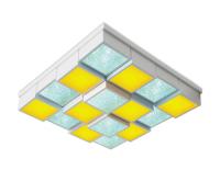 Накладные светильники — Накладной светильник Ambrella Light FS1550 WH/SD 192W D715*715 купить в 