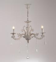 Люстры подвесные — 2889/3 белый с патиной золото купить в 