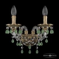 Настенные бра — Бра Bohemia Ivele Crystal 16110B/2/141 FP V5001 купить в  Настенные бра — Бра Bohemia Ivele Crystal 16110B/2/141 FP V5001 купить в