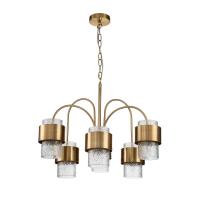 Люстры подвесные — Подвесная люстра Indigo ELEGANZA 12019/A/6P Brass V000322 купить в  Люстры подвесные — Подвесная люстра Indigo ELEGANZA 12019/A/6P Brass V000322 купить в