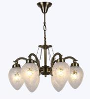 Люстры подвесные — 34823/6 бронза купить в 