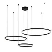 Люстры подвесные — Подвесная светодиодная люстра Indigo Galass 14001/3P Black V000032L купить в  Люстры подвесные — Подвесная светодиодная люстра Indigo Galass 14001/3P Black V000032L купить в