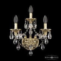 Настенные бра — Бра Bohemia Ivele Crystal 16115B/2+1/141 G купить в  Настенные бра — Бра Bohemia Ivele Crystal 16115B/2+1/141 G купить в