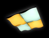 Накладные светильники — Накладной светильник Ambrella Light FP2354 WH 128W D480*480 купить в 