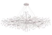 Люстры подвесные — Подвесная люстра Crystal Lux REINA V2 SP12 L1500 SILVER PATINA купить в  Люстры подвесные — Подвесная люстра Crystal Lux REINA V2 SP12 L1500 SILVER PATINA купить в