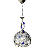 Подвесные светильники — 0774/1H хром-синий купить в 