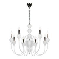 Люстры подвесные — Подвесная люстра iLamp Lady 88003-8 WH купить в  Люстры подвесные — Подвесная люстра iLamp Lady 88003-8 WH купить в