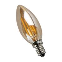 Лампы — Лампа светодиодная филаментная Elvan E14 5W 4000K золотая E14-5W-4000K-GD-candle купить в  Лампы — Лампа светодиодная филаментная Elvan E14 5W 4000K золотая E14-5W-4000K-GD-candle купить в