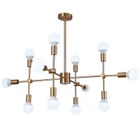 Люстры на штанге — Люстра на штанге Natali Kovaltseva LOFT LUX 75130/8C GOLD купить в  Люстры на штанге — Люстра на штанге Natali Kovaltseva LOFT LUX 75130/8C GOLD купить в