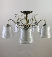 Потолочные люстры — 3559/5 бронза купить в 