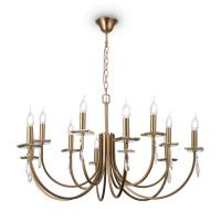Люстры подвесные — Подвесная люстра Freya FR1006PL-12G купить в 