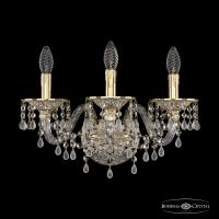 Настенные бра — Бра Bohemia Ivele Crystal 16110B/3/165/XL GW V0300 купить в  Настенные бра — Бра Bohemia Ivele Crystal 16110B/3/165/XL GW V0300 купить в