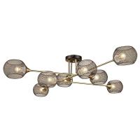 Потолочные люстры — Потолочная люстра IMEX MD.4540-8-S BK+AB купить в 