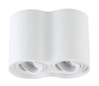 Накладные точечные светильники — Накладной светильник Crystal Lux CLT 410C2 WH купить в 