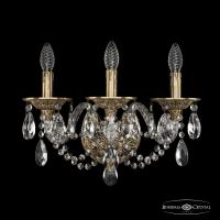 Настенные бра — Бра Bohemia Ivele Crystal 16106B/3/165/XL FP купить в  Настенные бра — Бра Bohemia Ivele Crystal 16106B/3/165/XL FP купить в