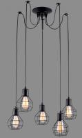 Подвесные светильники — Подвесной светильник ARTE Lamp A1109SP-5BK купить в  Подвесные светильники — Подвесной светильник ARTE Lamp A1109SP-5BK купить в
