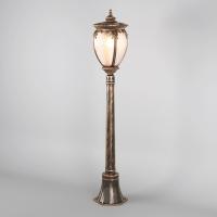 Средние уличные фонари — Садово-парковый светильник Elektrostandard Andromeda F (GLYF-8024F) черное золото купить в 