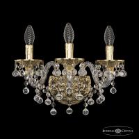 Настенные бра — Бра Bohemia Ivele Crystal 16109B/3/141 G купить в  Настенные бра — Бра Bohemia Ivele Crystal 16109B/3/141 G купить в