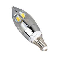 Лампы — Лампа светодиодная диммируемая Elvan E14 5W 3000K прозрачная E14-5W-3000K-Dim-Q68-SL купить в  Лампы — Лампа светодиодная диммируемая Elvan E14 5W 3000K прозрачная E14-5W-3000K-Dim-Q68-SL купить в